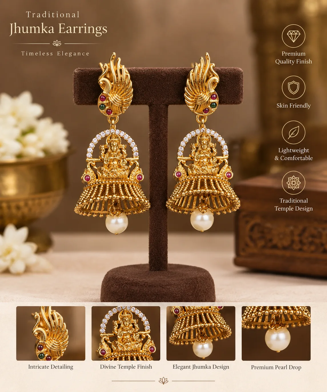Lakshmi jhumka