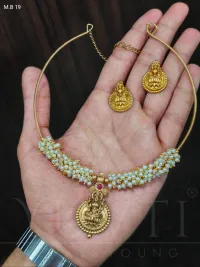 Pearl beads lakshmi hasli view 1
